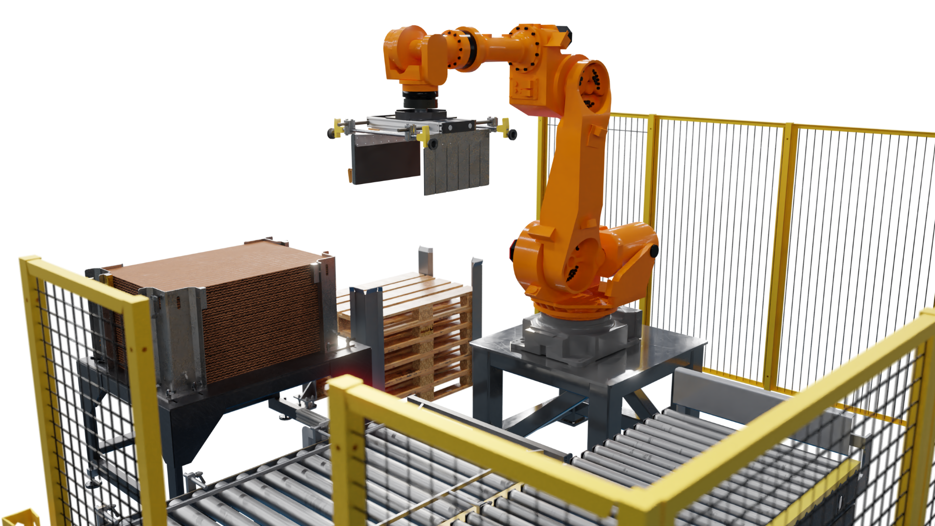 Palletizing cell